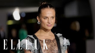 Alicia Vikander’s Best Fashion Moments  ELLE UK [upl. by Munafo80]