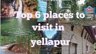 yellapur  6 best places to visit in yellapur  Karnataka Tour  1 day place to visit [upl. by Cantu]