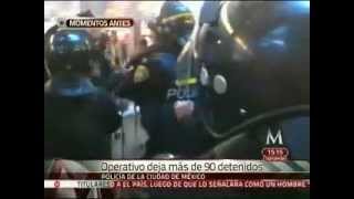 Operativo deja más de 90 detenidos en Reforma 222 [upl. by Yllak]