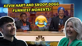 Kevin Hart amp Snoop Dogg Funny Moments British Family Reacts [upl. by Eirena]