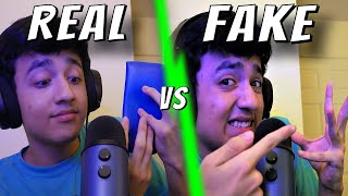 REAL VS FAKE ASMR [upl. by Suedama581]