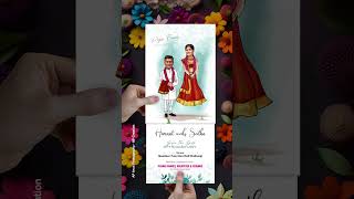 Unveiling the Latest Wedding Invitation Video Design  AP [upl. by Aham]