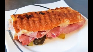 Sándwich Tradicional Cubano Delicioso [upl. by Wain]