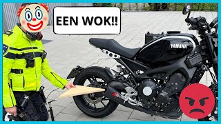 WOK MELDING  RDW KEURING MET DE MOTOR hetkader motorvlog [upl. by Amsaj869]