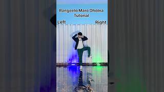 Rangilo Maro Dholna Dance Tutorial  Easy Step By Step shorts dancetutorial [upl. by Anitsej]