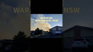 BUSHFIRE Warabrook Nsw [upl. by Annaitsirk650]