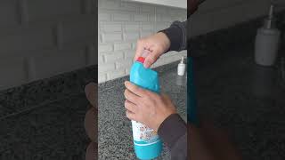 Domestos kutusunun kapağı nasıl açılır cevabı videomuzda 👍  How to open the box of Domestos [upl. by Brinkema]