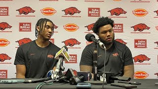 Taylen Green Cam Ball postgame press conference  Oklahoma State 39 Arkansas 31 2OT [upl. by Darrej789]