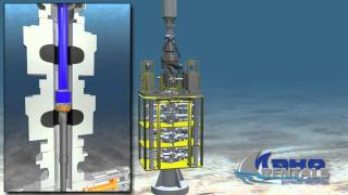 Mako Maptool Rentals Deepwater Drilling 3D Animation  Offshore Drilling  Drilling Animation [upl. by Lyckman]