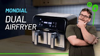 Mondial Dual Airfryer a fritadeira dupla com preço de duas [upl. by Akenahc735]