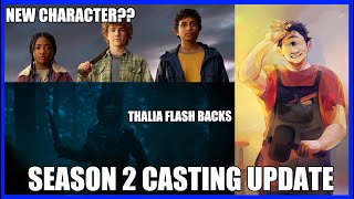 Percy Jackson Series Season 2 News Thalia amp Tyson Casting Update  New Original Character [upl. by Ainomar988]