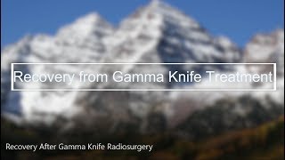 Recovery After Gamma Knife Radiosurgery [upl. by Algar]