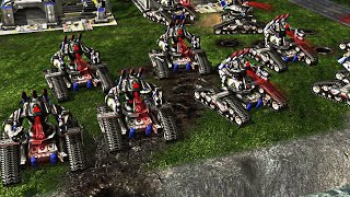 USA Cybernetic vs 5 USA Mass Destruction  Command amp Conquer Generals Contra Invasion [upl. by Tihom696]