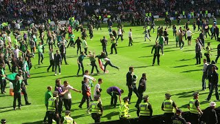 RIOTS AT SCOTTISH CUP FINAL RANGERS VS HIBS FAN FOOTAGE 3 [upl. by Julio]