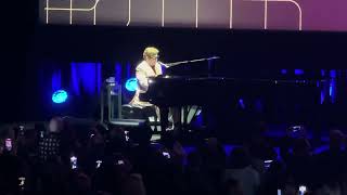 Elton John performs “Tiny Dancer” solo at the 62nd NY Film Festival  10124 [upl. by Yliab]