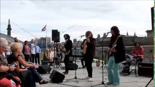 Them Beatles  Dont Let Me Down  Liverpool Central Library Rooftop 290815 [upl. by Oca798]