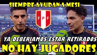 PAOLO GUERRERO DESENCAJADO Y ZAMBRANO FURIOSO HABLARON AL FINAL DEL PARTIDO  PERU VS ARGENTINA [upl. by Henryetta692]