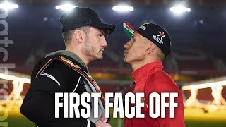 First Face Off Leigh Wood vs Mauricio Lara [upl. by Lehcin311]