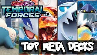 Top 5 Competitive Decks in the Pokémon Temporal Forces TCG Format [upl. by Notned]