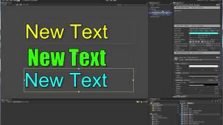 Sorting Order of Text objects in a Canvas in Unity using TextMesh Pro [upl. by Ennaira]