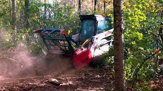 Trail Cutting FOR A CAUSE Helping a SCHOOL with Land Clearing [upl. by Shuma]