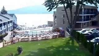 Master Lakeview Suites  Surfside on the Lake  Lake George Hotels [upl. by Rimidalv]