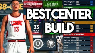 Zirinic Reveals BEST CENTER BUILD in NBA2K20 [upl. by Ronaele]