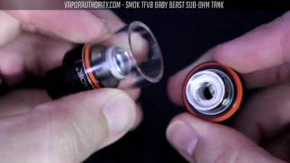 Smok TFV8 Baby Beast  Review amp Tutorial [upl. by Blackman]