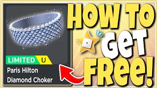 FREE CHAIN HOW TO GET PARIS HILTON DIAMOND CHOKER FREE UGC [upl. by Eigriv]