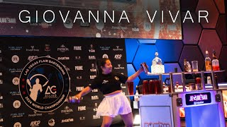 Giovanna Vivar  Female Finalist  FLAIR BARTENDING WORLD CHAMPIONSHIP 2024 [upl. by Doowyah]