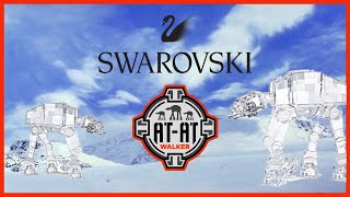 Star Wars Swarovski ATAT Crystal Figure Unboxing Disney Empire Strikes Back Figurine Review [upl. by Anima]