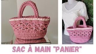 SAC à main au crochet quotPANIERquot [upl. by Suoivart]