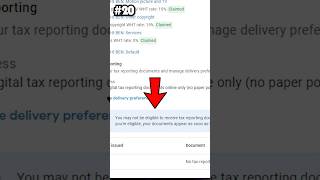 You may not be eligible for Tax Reporting Documents Means   Qn 20AskROC [upl. by Kassandra]