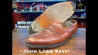 John Lobb Recraft and Save from Previous Cobbler [upl. by Ellesij45]