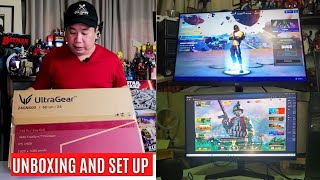 LG ULTRA GEAR GAMING MONITOR 24GN600B  UNBOXING AND SET UP SRP PHP 12650 [upl. by Aesoh]