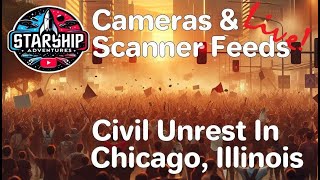 🔴LIVE MultiScreen Coverage of Civil Unrest in Chicago  LIVE Scanner Feeds  ChicagoPoliceScanner [upl. by Sula]