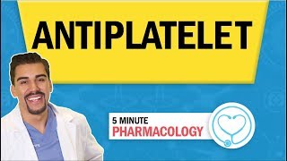 Pharmacology  Antiplatelet nursing RN PN NCLEX [upl. by Onitrof]