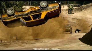 NEXT CAR GAME WRECKFEST GAMEPLAY TRAILER NEW FLATOUT PREALPHA [upl. by Pennebaker]