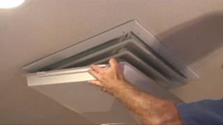 How to Install a quotDraft Dodgerquot Evaporative Cooler Diffuser Winter Cover [upl. by Uah]