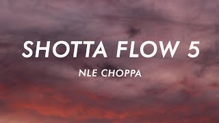 NLE Choppa  Shotta Flow 5 Lyrics [upl. by Heisser]