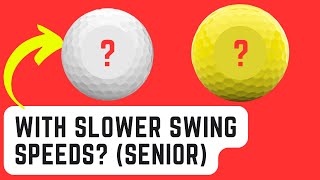 Best 7 Golf Balls For Seniors With Slower Swing Speeds WAIT FOR NR 6 [upl. by Wolram339]