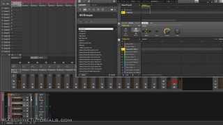 Maschine 22 in Bitwig Studio Recording Midi and Routing Multiple Audio Channels [upl. by Ahsenik699]