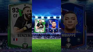 🇫🇷 Benzema vs Mbappe 🇫🇷  fcmobile fifamobile fifa fifa23 footballgame vs [upl. by Avat850]