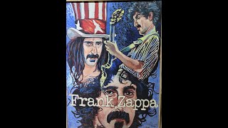 Frank Zappa 21 dic 1940 1993 Olio su tela Gaetano Porcasi cm 70x100 2013 [upl. by Laris]