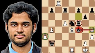 Arjun Checkmated Bluebaum on the board  Arjun vs Bluebaum  Stepan Avagyan Memorial 2024 [upl. by Nemraciram589]