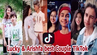 Lucky Dancer amp Arishfa khan Best Couple TikTok video  TikTok Trending  Love Couple  Funny Couple [upl. by Teressa]