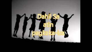 Isa Para sa Lahat Lahat Para sa Isaw lyrics [upl. by Dennis]