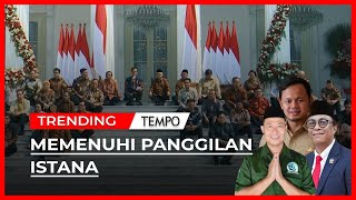 Isu Reshuffle Kabinet Menguat Ini Tiga Tokoh Politik Yang Dipanggil Jokowi [upl. by Sylvia]