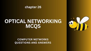 Optical Networking MCQ Questions Answers  Optical Networking Class 912 MCQs Ch 26 Notes PDF  App [upl. by Henley]