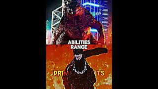 GODZILLA MV VS SHIN GODZILLA 2016  shorts [upl. by Tterrag]